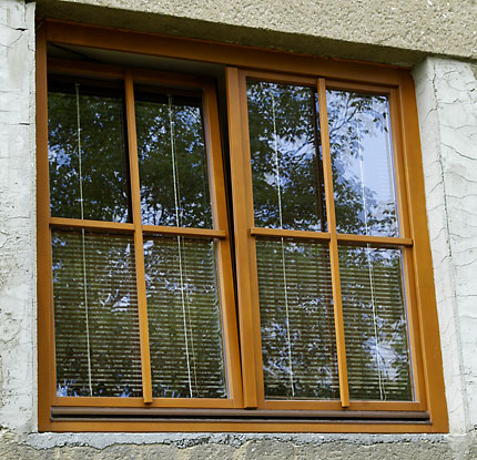 Dřevěná okna jednoduchá